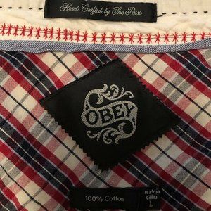 OBEY Men's Shirt L - Buttondown